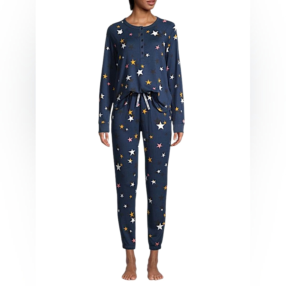 DKNY Navy Star Pajama Set